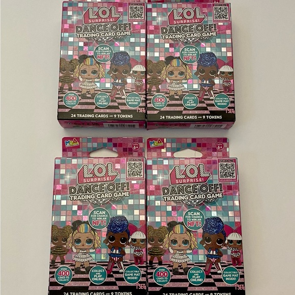 MGA Entertainment Toys New Lot Of 4 Packs Of Lol Surprise Dance Off